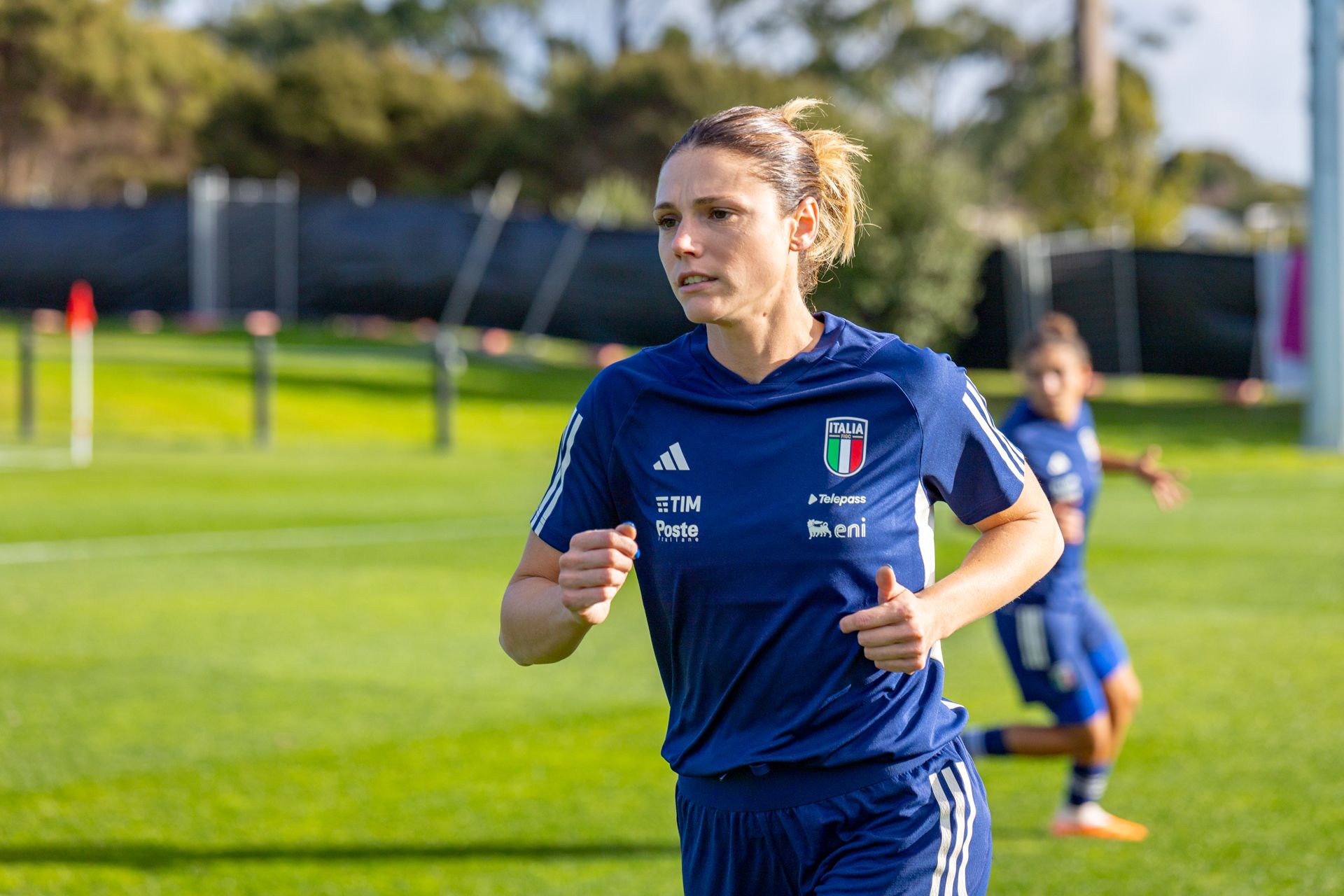 Italian National Women's team Practise sessions during 2023 NZ FIFA Women's World Cup