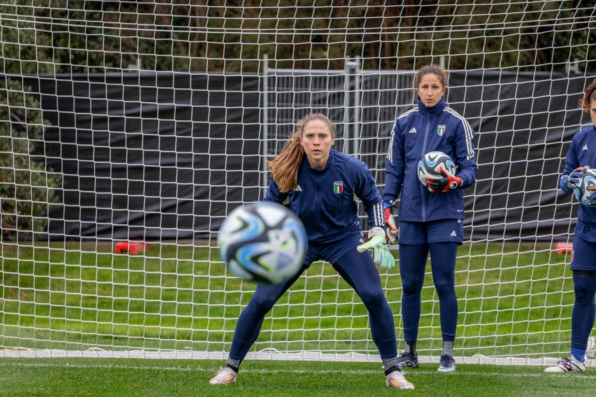 Italian National Women's team Practise sessions during 2023 NZ FIFA Women's World Cup